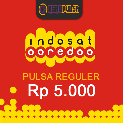Pulsa Indosat - Pulsa 5.000