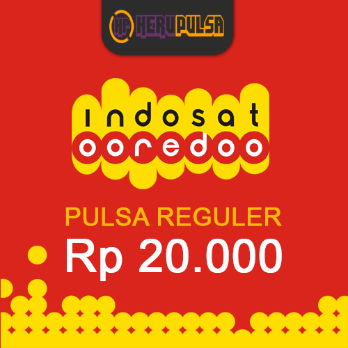 Pulsa Indosat - Pulsa 20.000