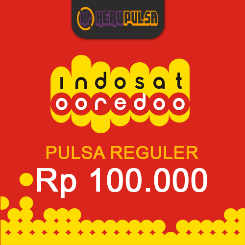 Pulsa Indosat - Pulsa 100.000