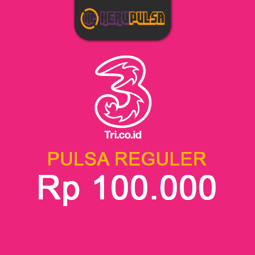 Pulsa Tri - Pulsa 100.000